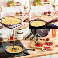 Сковорода Tefal Halo EUCALYPTUS, 25см, алюміній, бакеліт, сірий (G0163802) - Image 4