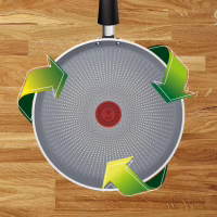Сковорода Tefal Halo EUCALYPTUS, 25см, алюміній, бакеліт, сірий (G0163802) - Image 5