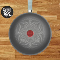 Сковорода Tefal Halo EUCALYPTUS, 26см, алюміній, бакеліт, сірий (G0167702) - Image 6