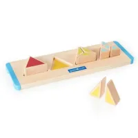 Розвиваюча іграшка Guidecraft Сортер Manipulatives Трикутники (G6745) - 2