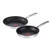 Набір сковорідок Tefal Duetto+, 2шт, 24/28см, нержавіюча сталь (G732S255) - Image 1