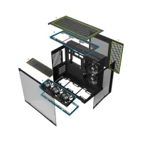 Корпус для ПК Lian Li O11 Dynamic Mini V2, Black (G99.O11DMIV2X.00) - Зображення 8