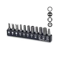 Набір біт Toptul для шуруповерта 1/4" 11од. (GAAV1104) - 2