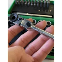 Набор инструментов Toptul и головок с трещоткой 1/4" 41шт. (12-гр.) (GADW4502) - Изображение 5