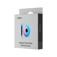 Кулер до корпусу OCYPUS GAMMA F12 WH ARGB REVERSE BLADE (GAMMA-F12-WH1AM01X-GL) - Изображение 6