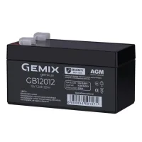 Батарея до ДБЖ Gemix GB 12В 1.2Ач (GB12012) - 2