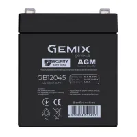 Батарея до ДБЖ Gemix GB 12В 4.5 Ач (GB12045) - 1