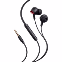 Наушники Vention Echo Lite 3.5mm In-Ear Wired Black (GBABAV) - Image 2