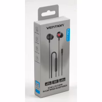 Наушники Vention Echo Lite 3.5mm In-Ear Wired Black (GBABAV) - Image 10