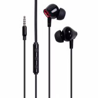Наушники Vention Echo Lite 3.5mm In-Ear Wired Black (GBABAV) - Image 1