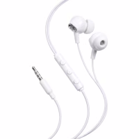 Наушники Vention Echo Lite 3.5mm In-Ear Wired White (GBAWAV) - Image 2