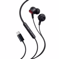Наушники Vention Echo Lite USB-C In-Ear Wired Black (GBBBAV) - Image 2