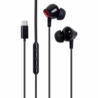 Наушники Vention Echo Lite USB-C In-Ear Wired Black (GBBBAV) - Image 1