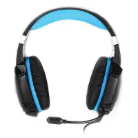 Навушники REAL-EL GDX-7500 black-blue - 2