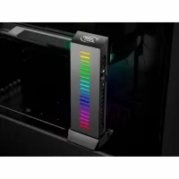 Тримач плат Deepcool 5V ADD RGB для подключения видеокарт, металл рамка+пласт. ос (GH-01 A RGB) - 4