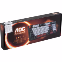 Клавиатура AOC GK116B LED USB UA Black (GK116B/97) - Image 12