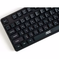 Клавиатура AOC GK116B LED USB UA Black (GK116B/97) - Image 9
