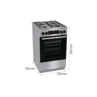 Плита Gorenje GKS5C70HXF - Зображення 3