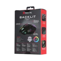 Мишка Xtrike ME GM-216 RGB USB Black (GM-216) - 5