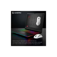 Мишка GamePro Asgard Surt Wireless/Bluetooth/USB White (GM017W) - 9