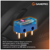 Мишка GamePro Genesis Avenger Wireless/Bluetooth/USB Black (GM096B) - 6