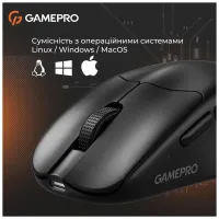 Мишка GamePro Genesis Avenger Wireless/Bluetooth/USB Black (GM096B) - 10