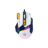 Мишка GamePro GM300BL USB Blue/White (GM300BL) - 1