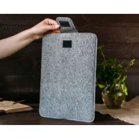 Чохол до ноутбука Gmakin 13.3" GM55 Grey/Brown, для Macbook Air/Pro 13.3 (GM55) - 11