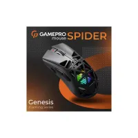 Мишка GamePro Genesis Spider Wireless/Bluetooth/USB Black (GM870B) - 4