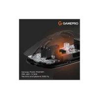 Мишка GamePro Genesis Spider Wireless/Bluetooth/USB Black (GM870B) - 7