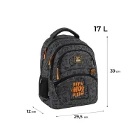 Рюкзак шкільний GoPack Education 175M-5 No More Rules (GO25-175M-5) - 2