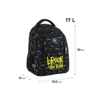 Рюкзак шкільний GoPack Education 175M-6 Break The Rules (GO25-175M-6) - 2