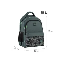 Рюкзак шкільний GoPack Education 182M Legion (GO25-182M-5) - 2