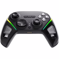 Геймпад Ajazz GP100 2.4G/BT/USB Switch/PC/iOS/Android RGB Black (GP100-B) - Image 2