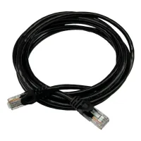Патч-корд 0.25м UTP cat.5e, CCA, 24AWG, black GEAR (GPC-UTPCCARJ45-0.25B) - Зображення 2