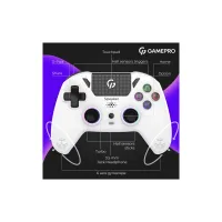 Геймпад GamePro GPS13W BT 5.3/USB/PC/iOS/Android/PS3/PS4 RGB White (GPS13W) - 11