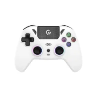 Геймпад GamePro GPS13W BT 5.3/USB/PC/iOS/Android/PS3/PS4 RGB White (GPS13W) - 1