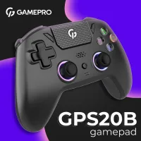 Геймпад GamePro 2.4G/BT 5.1/USB (Switch/PC/PS/iOS/Android) RGB Black (GPS20B) - 4