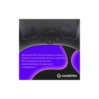 Геймпад GamePro GPX13B 2.4G/BT 5.1/USB/PC/iOS/Android RGB Black (GPX13B) - 7