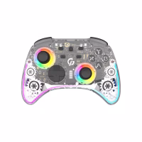 Геймпад GamePro GPX13T 2.4G/BT 5.1/USB/PC/iOS/Android RGB Transparent (GPX13T) - Image 1