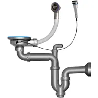 Мийка кухонна GRANADO Blanos black shine (gr2501) - Зображення 6