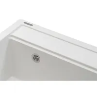 Мийка кухонна GRANADO ARTES white з сифоном (gr3605) - 4