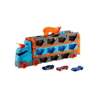 Ігровий набір Hot Wheels Вантажівка-транспортер "Суперперегони" (GVG37) - 1