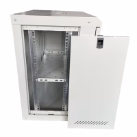 Шафа настінна GEAR 12U 19" 600x450x650 мм, + полка 19", grey (GWMSN-12U-600-450G) - Image 3