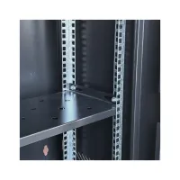 Шафа настінна GEAR 12U 19'' 600x600x600 мм, + полка 19", black (GWMSN-12U-600-600) - 4