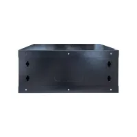 Шафа настінна GEAR 4U 19'' 600x600x240 мм, black (GWMSN-4U-600-600) - 4