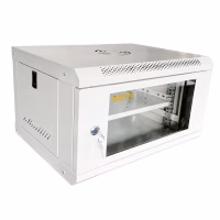 Шафа настінна GEAR 6U 19" 600x600x300 мм, + полка 19", grey (GWMSN-6U-600-600G) - Image 2