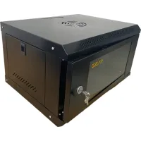 Шафа настінна GEAR 6U 19'' 530x400x300 мм, + полка 19", black (GWMSN-6U) - 1