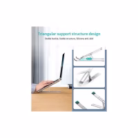 Підставка до ноутбука Choetech до 15", алюміній, компактна конструкція (H045-SL) - Image 11