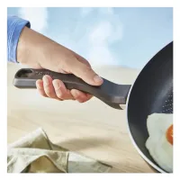 Сковорода Tefal So'' Light 24 см, алюміній, бакеліт, скло, чорний (H0560442_SET) - 9